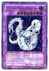 Cyber Twin Dragon - CRV-EN035 - Ultimate Rare - Unlimited Edition