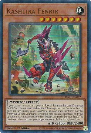 Kashtira Fenrir - DABL-EN012 - Ultra Rare - 1st Edition