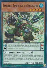 Dinomight Powerload, the Dracoslayer - DABL-EN024 - Super Rare - 1st Edition