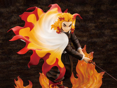 Demon Slayer: Kimetsu no Yaiba ArtFX J Kyoujurou Rengoku (Purgatory Anjuro) Figure