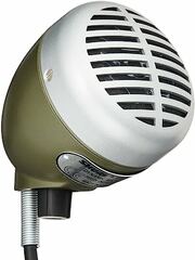 Shure 520DX Green Bullet Dynamic Harmonica Microphone