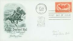 1958 4¢ Overland Mail