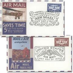 2018 50c Airmail Centenary Stamps, Set of 2