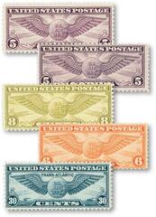 1930-39 U.S. Airmails 5v