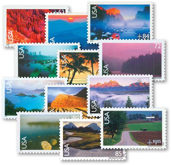 Airmails, set of 12