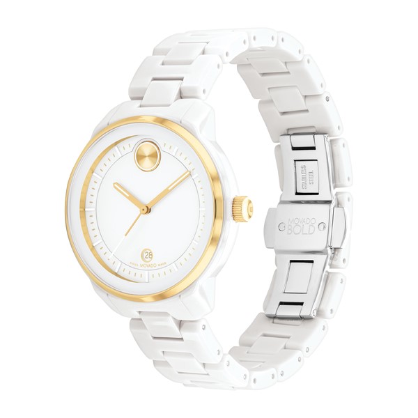 Movado Bold Verso - White With Index