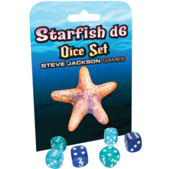 Starfish d6 Dice Set