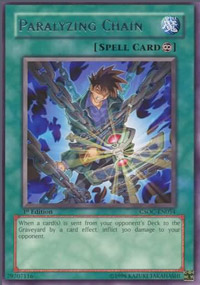 Paralyzing Chain - CSOC-EN054 - Rare - Unlimited Edition