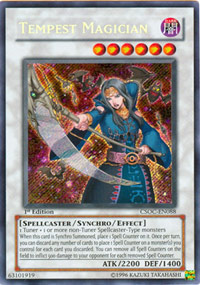 Tempest Magician - CSOC-EN088 - Secret Rare - Unlimited Edition