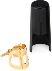 BG L10 Tradition Ligature for Alto Saxophone - Gold-lacquered