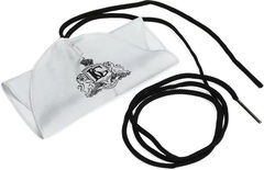 BG A35 Bassoon Wing Joint Cleaning Swab - Grey Microfiber