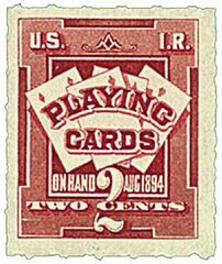 1894 2c lake,unwmk,engr,roul 51/2