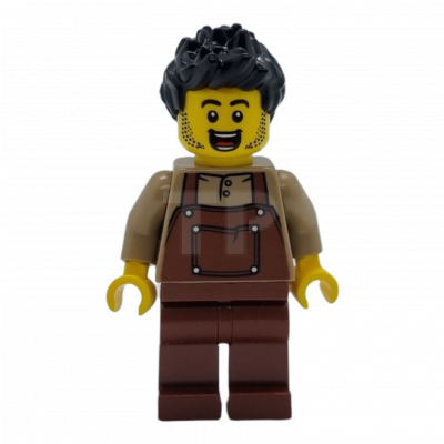 LEGO Man, Black Spiky Hair