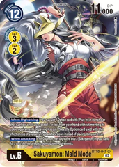 Sakuyamon: Maid Mode - BT10-041 - SR - Alternate Art