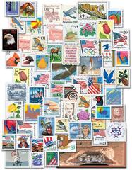 1990-99 Complete Regular Issues Decade Set, 206 Stamps