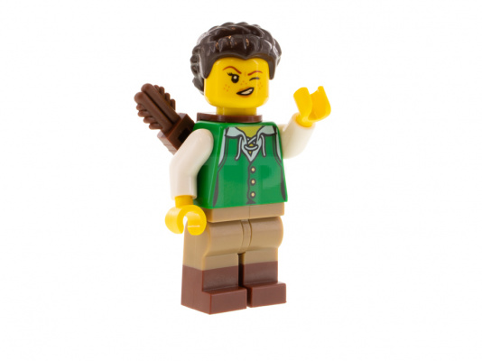 LEGO Huntress, Green Tunic