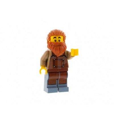 LEGO Blacksmith, Reddish Brown Apron