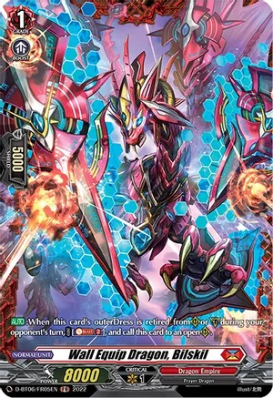 Wall Equip Dragon, Bilskil - D-BT06/FR05EN - FR