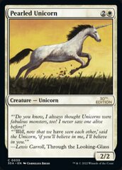 Pearled Unicorn - Modern Frame