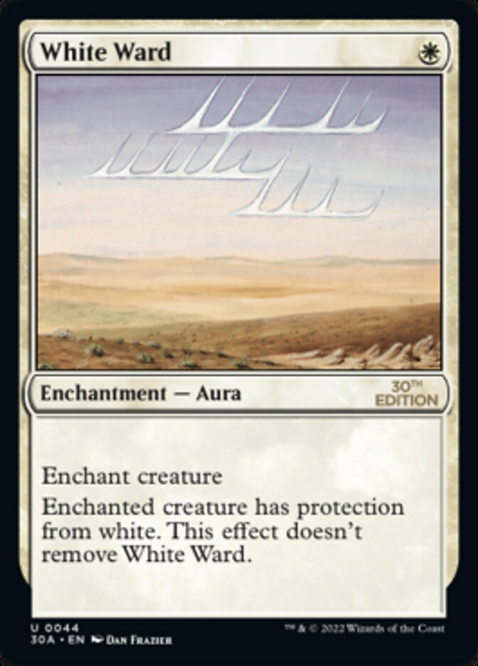White Ward - Modern Frame White Ward - Modern Frame