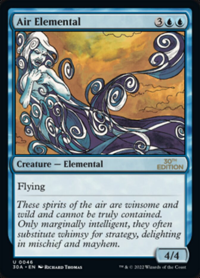 Air Elemental - Modern Frame