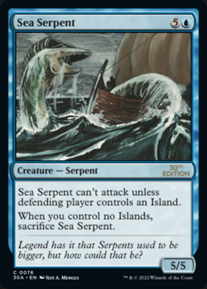 Sea Serpent - Modern Frame