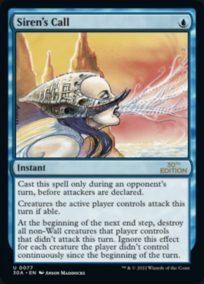 Sirens Call - Modern Frame