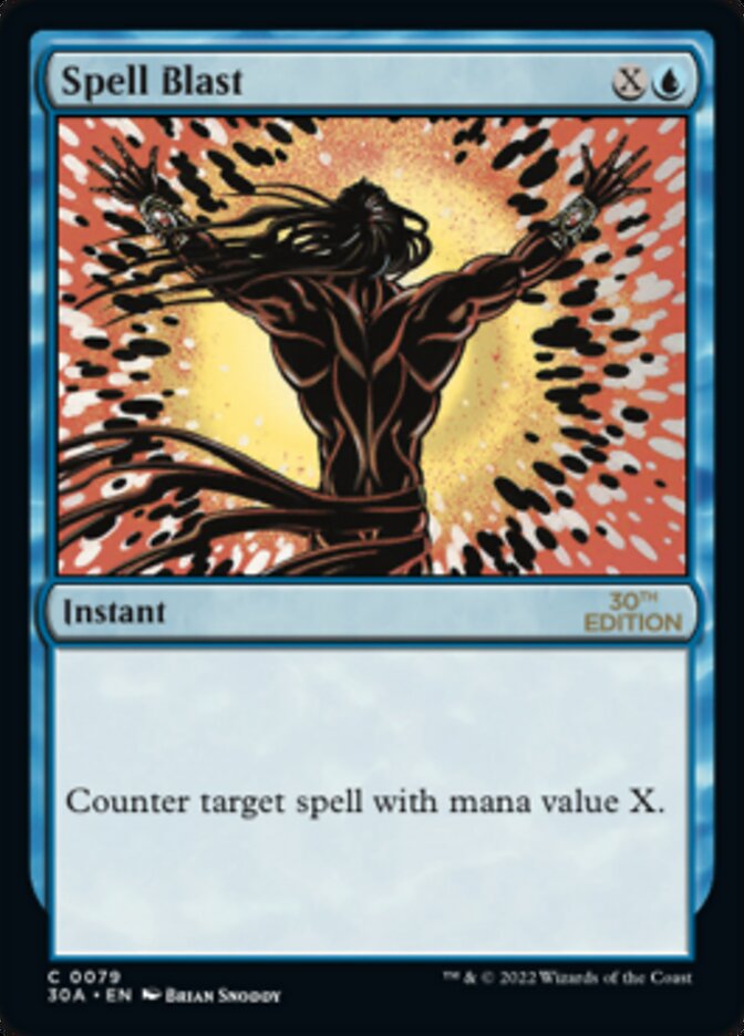 Spell Blast - Modern Frame