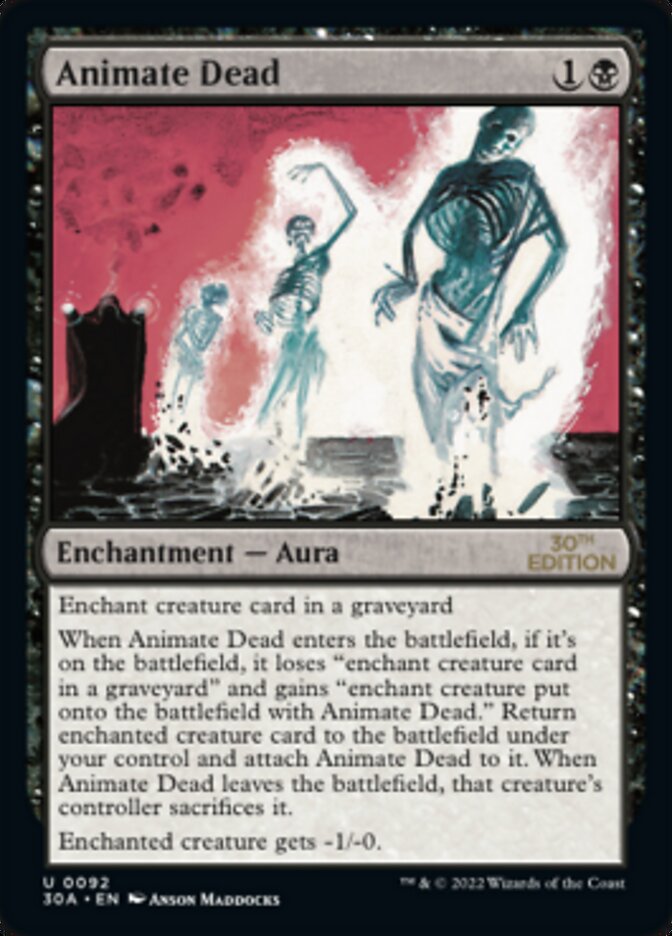 Animate Dead - Modern Frame