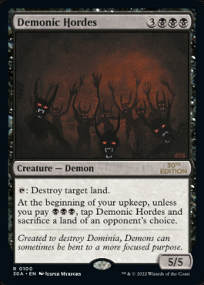 Demonic Hordes - Modern Frame