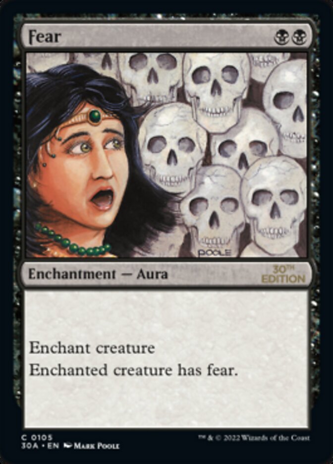 Fear - Modern Frame