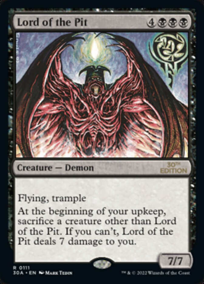 Lord of the Pit - Modern Frame