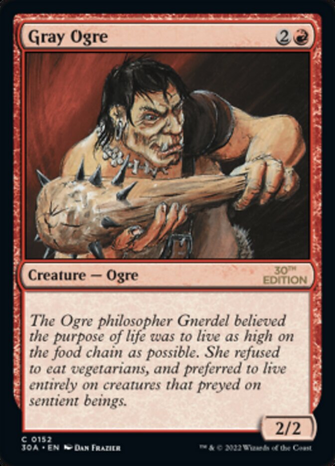 Gray Ogre - Modern Frame