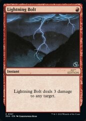 Lightning Bolt - Modern Frame