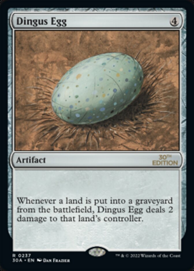 Dingus Egg - Modern Frame