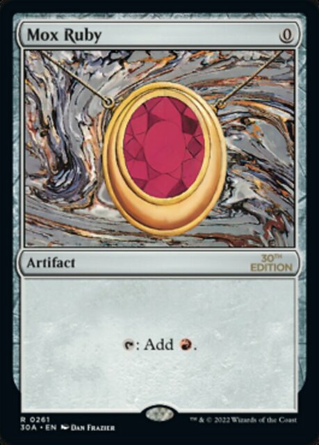 Mox Ruby - Modern Frame