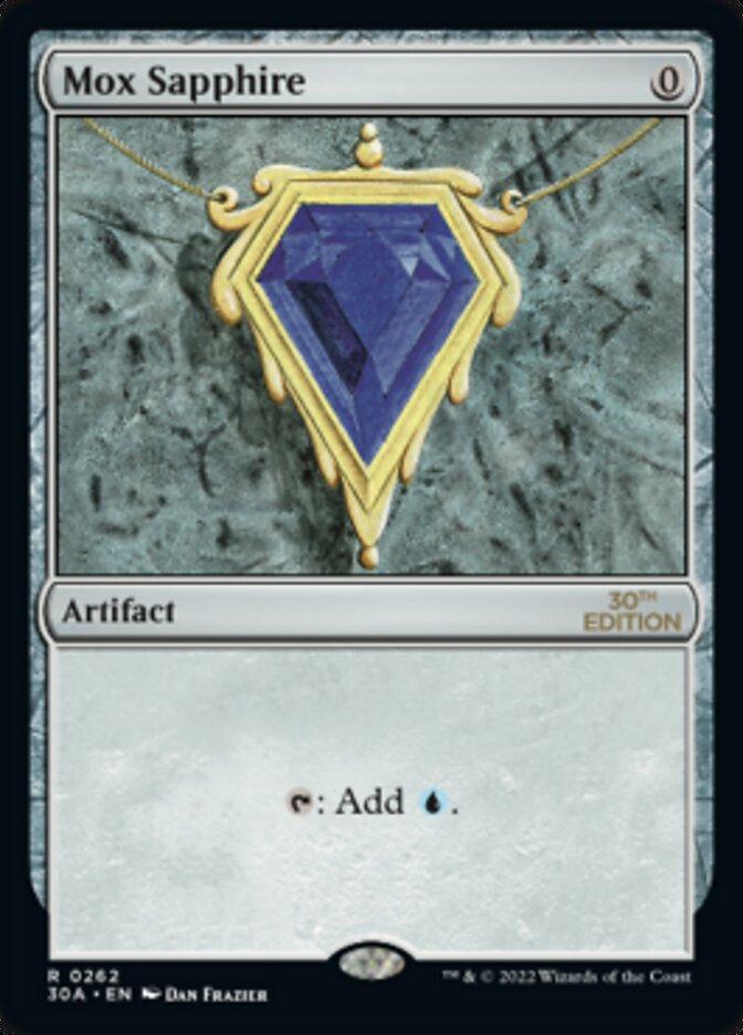 Mox Sapphire - Modern Frame