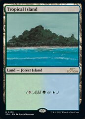 Tropical Island - Modern Frame