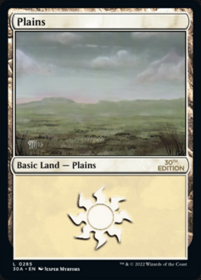 Plains (285) - Modern Frame