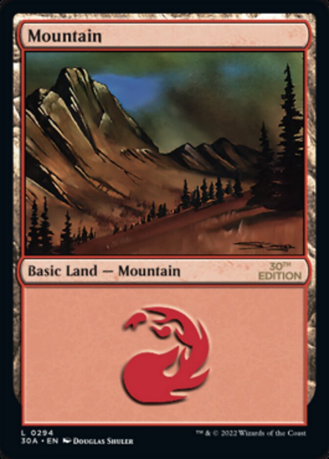 Mountain (294) - Modern Frame