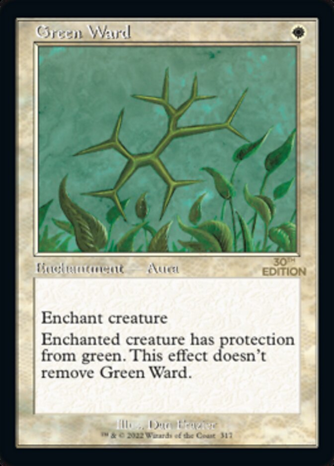 Green Ward - Retro Frame