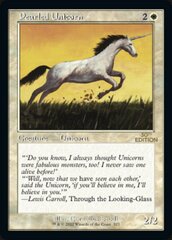 Pearled Unicorn - Retro Frame