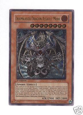 Doomkaiser Dragon/Assault Mode - CRMS-EN019 - Ultimate Rare - Unlimited Edition