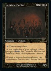 Demonic Hordes - Retro Frame