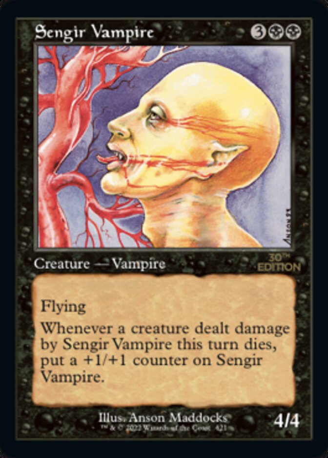 Sengir Vampire - Retro Frame