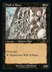 Wall of Bone - Retro Frame