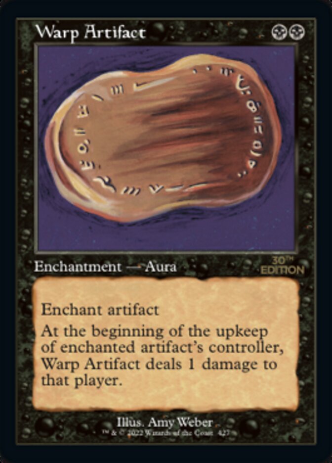 Warp Artifact - Retro Frame