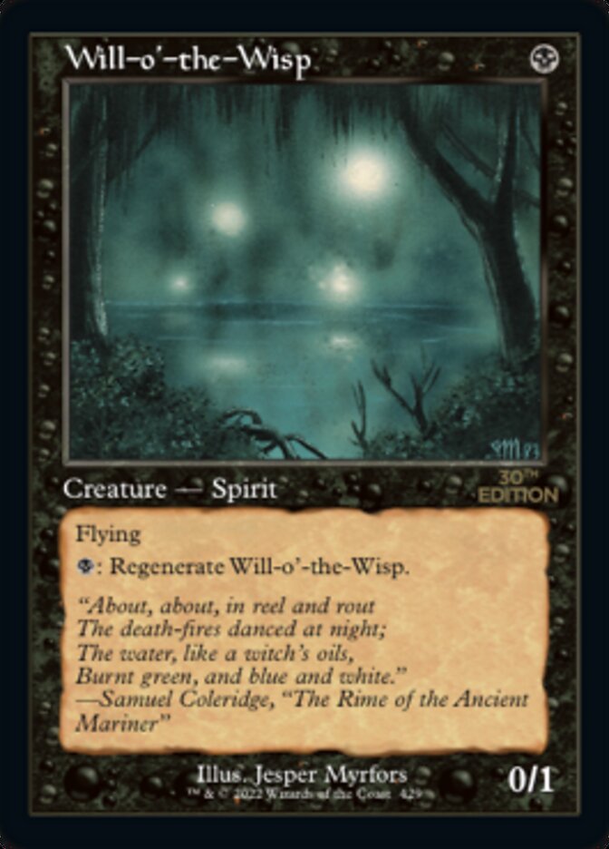 Will-o-the-Wisp - Retro Frame