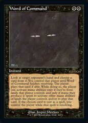 Word of Command - Retro Frame