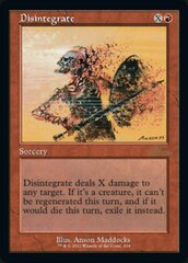 Disintegrate - Retro Frame